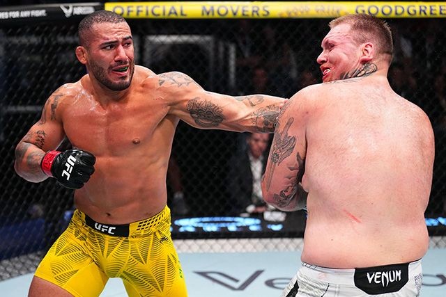 Vitor Petrino đang thể hiện phong độ ấn tượng ở hạng cân mới.