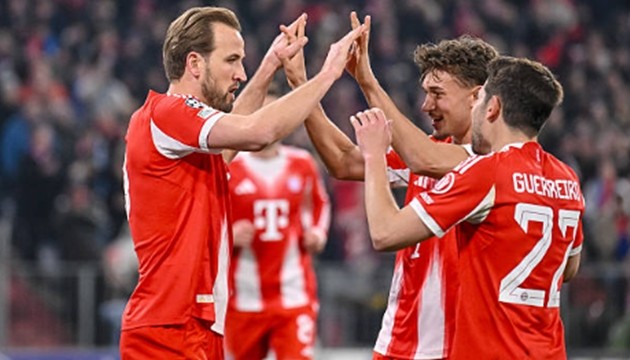 Harry Kane tiếp tục nổ súng cho Bayern Munich.