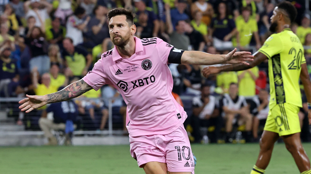 Messi lập công sớm nhưng không thể giúp Inter Miami đánh bại Nashville.