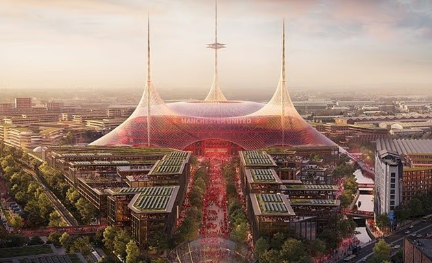 Man Utd có bước tiến để xây dựng sân mới.