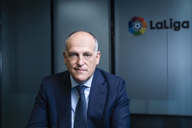 Javier Tebas tự hào về cách làm của La Liga.