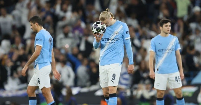 Man City đã thua toàn diện trước Real Madrid.