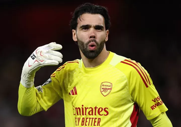 Vai trò của Raya tại Arsenal được Rice đánh giá cao.