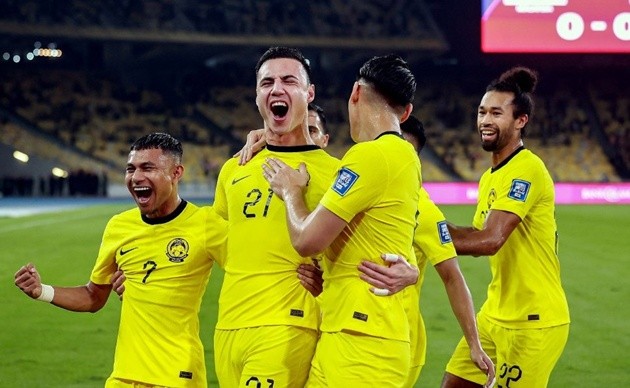 ĐT Malaysia chuẩn bị có màn tái đấu với Việt Nam tại sân Thiên Trường. Ảnh: Báo Tiền Phong