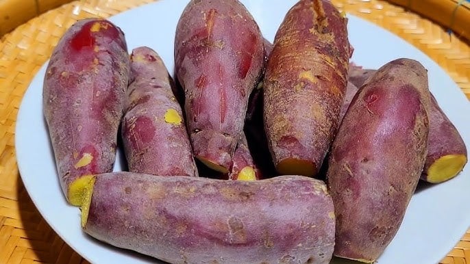 Khoai lang là thực phẩm có hàm lượng chất xơ rất cao