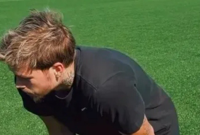 Diện mạo khác lạ của Mudryk.