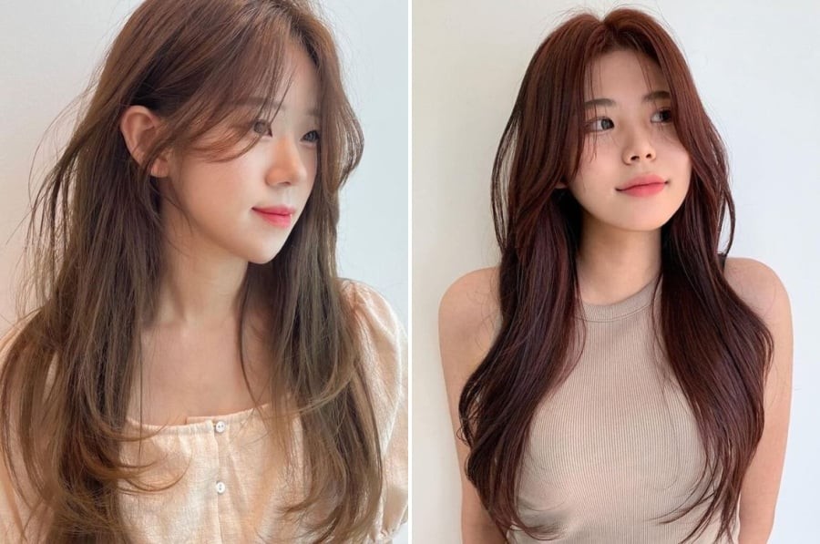 Phần mái đóng vai trò quan trọng trong việc điều chỉnh tỷ lệ khuôn mặt.