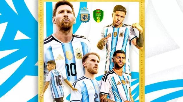 Argentina sẽ chạm trán đội xếp hạng 115 FIFA trước thềm World Cup 2026.