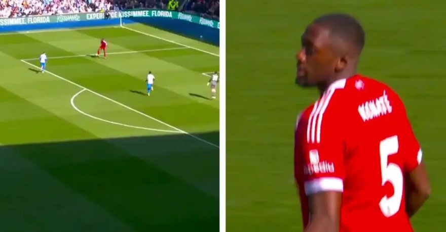 Pha xử lý thiếu tập trung của Konate là nguồn cơn dẫn đến bàn thua đầu tiên.