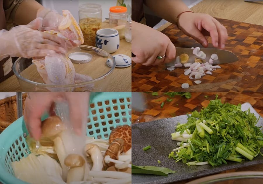  Sơ chế nguyên liệu