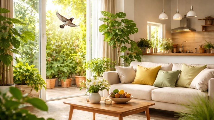 Những dấu hiệu này được cho là điềm lành phong thuỷ với tài lộc của gia đình