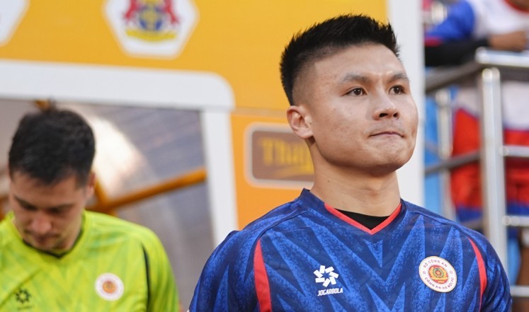 Nguyễn Quang Hải là gương mặt đáng chú ý bên phía CAHN. Ảnh: CLB CAHN.