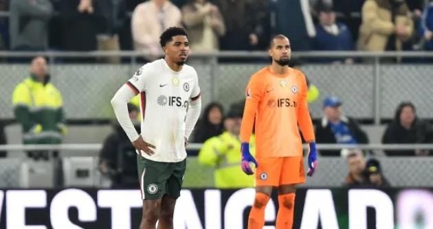Wesley Fofana và hàng thủ Chelsea chơi tệ trước Everton.