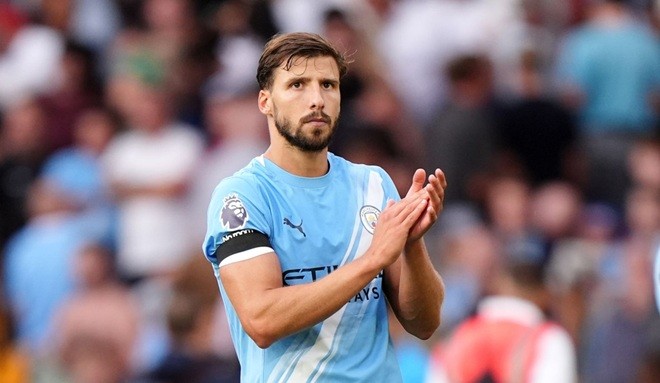 Ruben Dias được xác nhận không thể ra sân trước Arsenal.