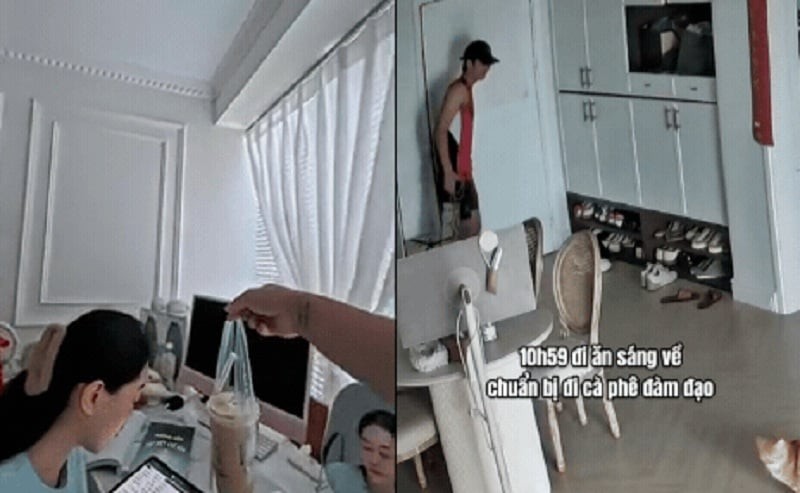 Dù ra ngoài cà phê hay hoạt động cá nhân thì Bình An vẫn nhớ bà xã ở nhà

