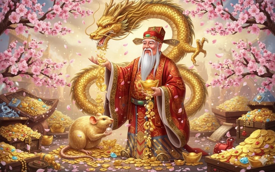 Top 3 con giáp mệnh “con cưng” thần Tài, đời chẳng lo nghèo khó