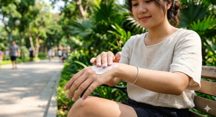 Da tay cũng cần chống nắng mỗi ngày như da mặt.
