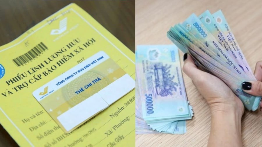 Khi đóng đủ bảo hiểm xã hội 15 năm, mức lương hưu nhận được là 45% bình quân tiền lương làm căn cứ đóng bảo hiểm xã hội đối với lao động nữ và 40% bình quân tiền lương làm căn cứ đóng bảo hiểm xã hội đối với lao động nam.