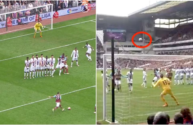 Bàn thắng của tiền vệ người Pháp vào lưới Palace thực sự là một kiệt tác.