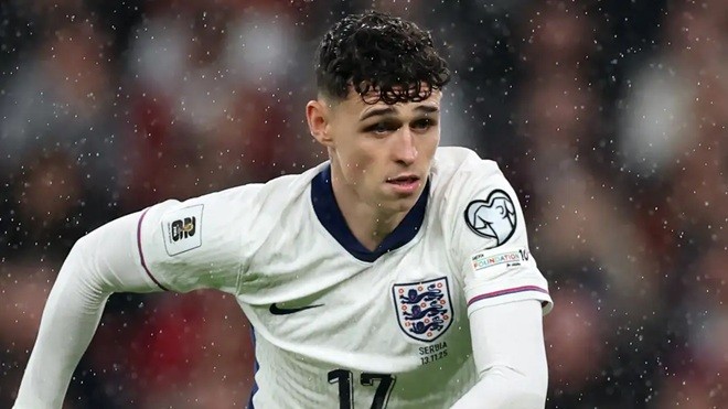 Foden vẫn đang được ưu ái ở đội tuyển Anh.
