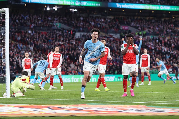 Arsenal hoàn toàn bạc nhược trước Man City. 