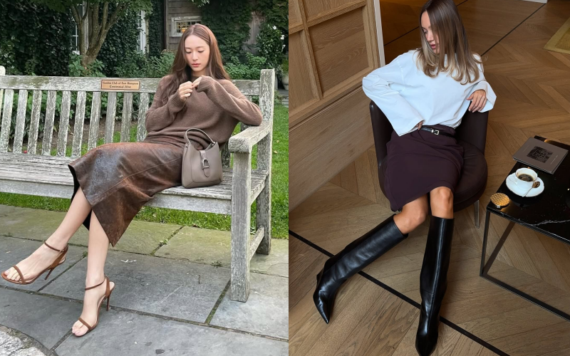 Một trong những yếu tố quan trọng giúp chân váy bút chì phát huy tối đa công dụng chính là phần cạp cao kết hợp cùng chất liệu có độ đứng phom. 