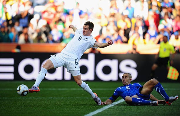 New Zealand từng cầm hòa Ý tại World Cup.