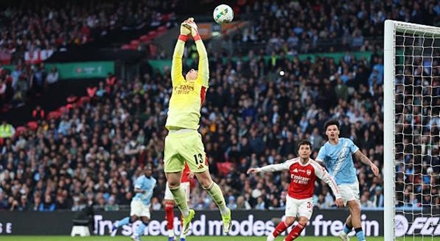 Kepa đã phụ lòng tin của Mikel Arteta.