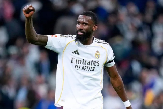 Rudiger sắp đáo hạn hợp đồng với Real Madrid.