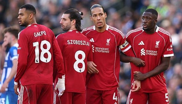 Liverpool của Arne Slot sẽ phải tìm cách vượt qua khó khăn.