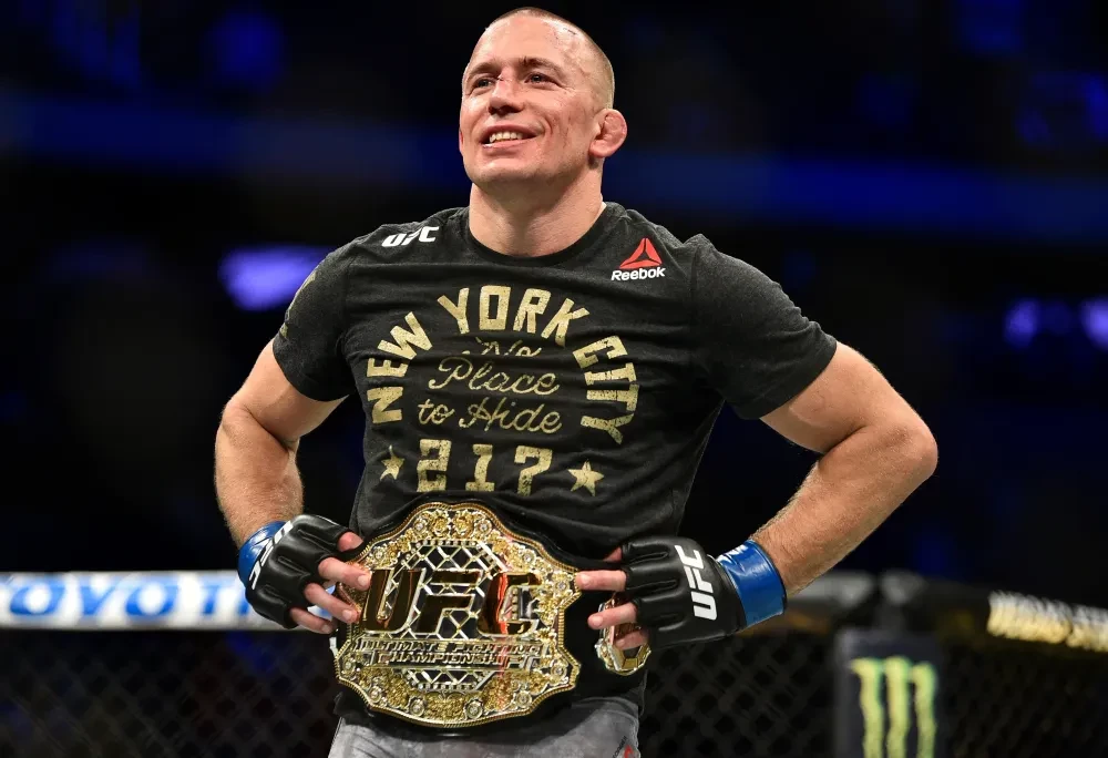 Georges St-Pierre tại sự kiện UFC 217