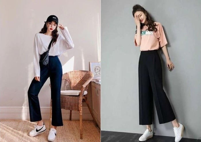 Sự kết hợp này tạo nên vẻ ngoài trẻ trung, năng động mà vẫn giữ được sự gọn gàng cần thiết.