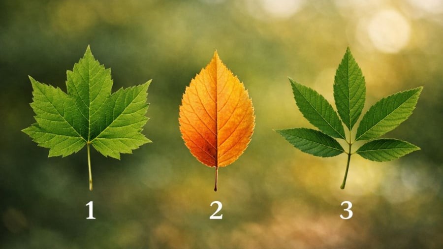 Bạn sẽ chọn chiếc lá nào?