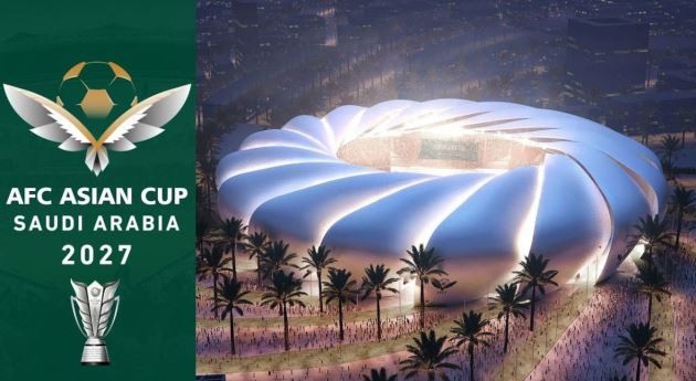Vòng chung kết Asian Cup 2027 tổ chức tại Arab Saudi từ 7/1 đến 5/2/2027. 