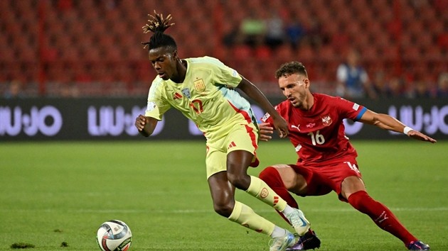 Đội tuyển Tây Ban Nha được đánh giá cao hơn Serbia về mọi mặt.