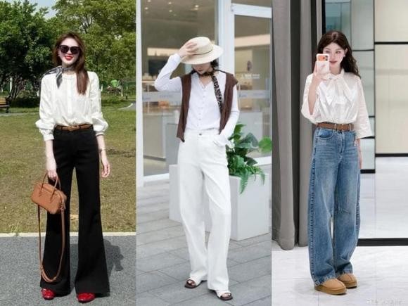  Các thiết kế cổ tròn, cổ chữ V hay cổ mở rộng mang lại những hiệu ứng thẩm mỹ khác nhau.