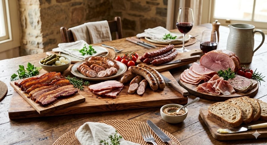 Thịt chế biến sẵn phổ biến trong bữa ăn hiện đại
