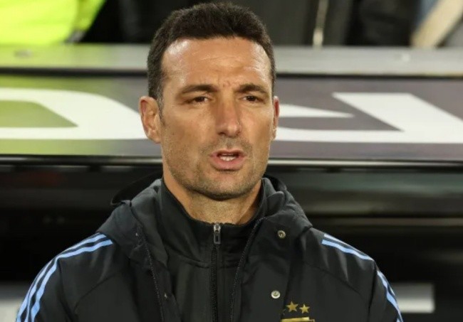 HLV Lionel Scaloni của tuyển Argentina.