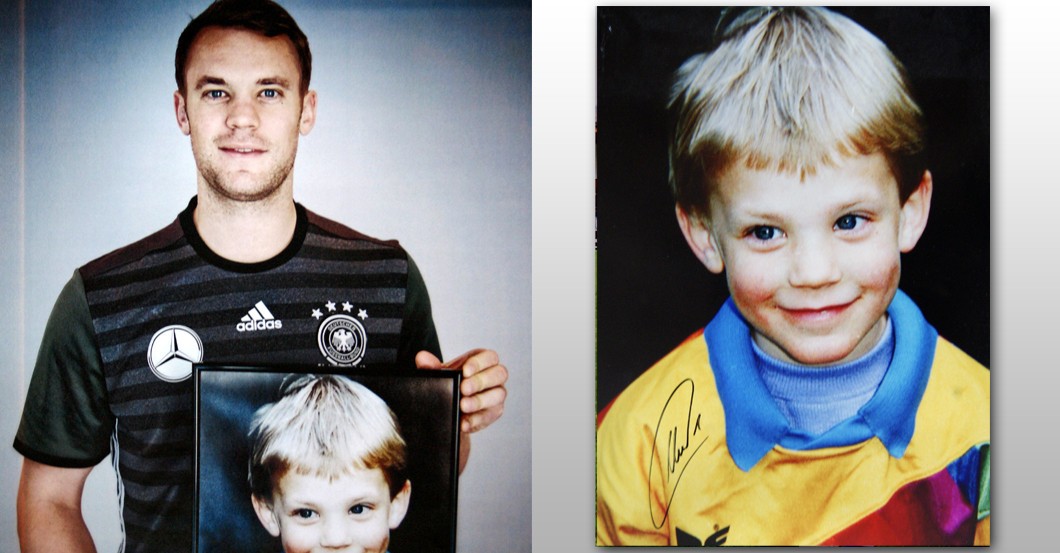 Tuổi thơ tạo nên phong cách thủ môn đặc biệt.