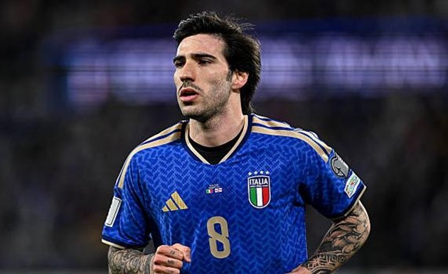 Sandro Tonali tỏa sáng trong màu áo tuyển Ý