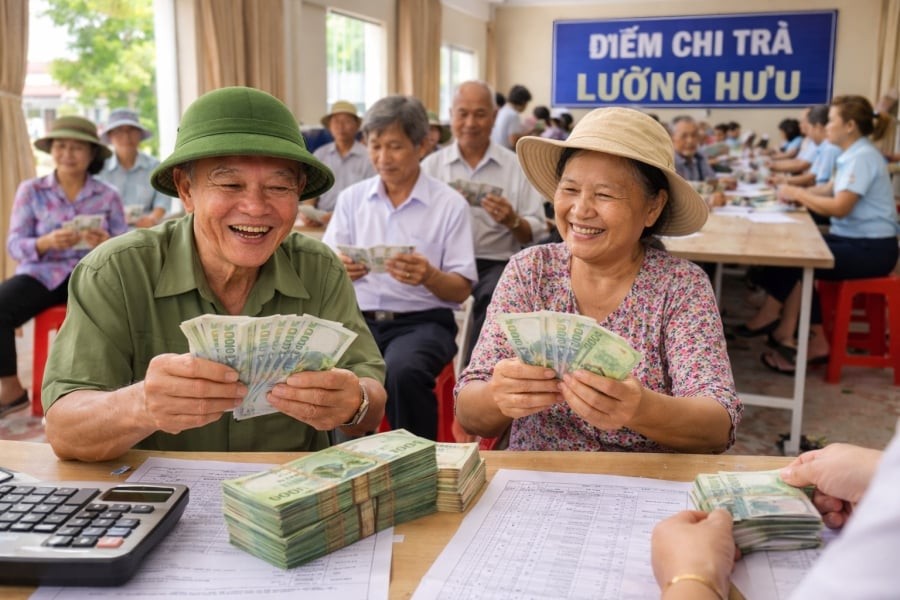 Tăng lương hưu 15% từ 2026: Ai được thêm vào nhóm đối tượng hưởng trợ cấp?
