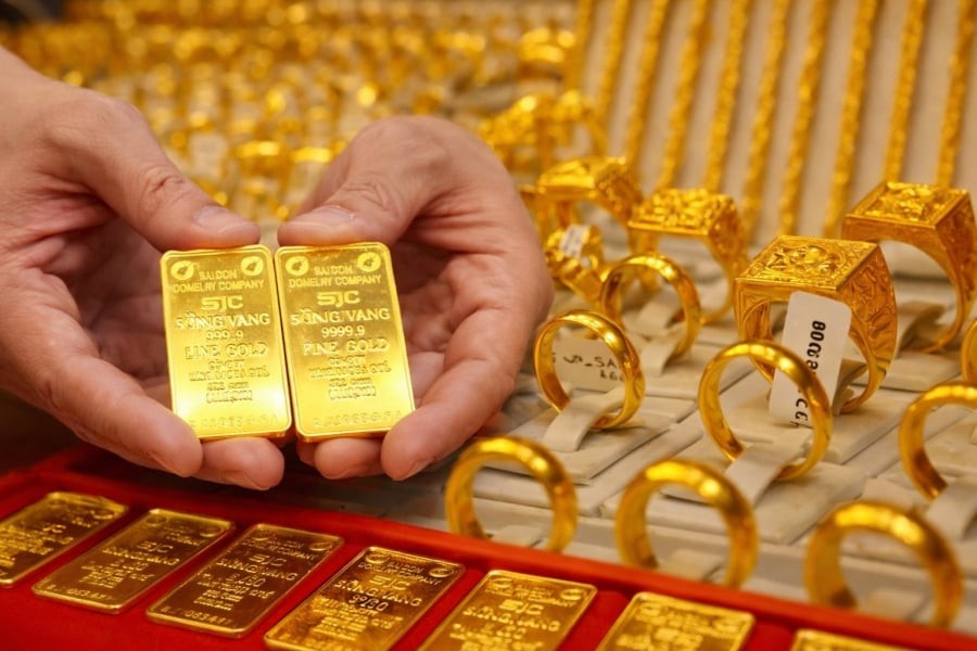 Tính đến 6h00, giá vàng miếng SJC được các doanh nghiệp lớn đồng loạt điều chỉnh tăng.