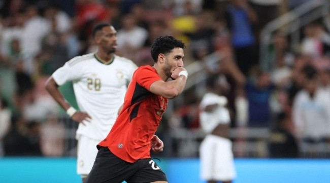 Marmoush ghi bàn cho Ai Cập.