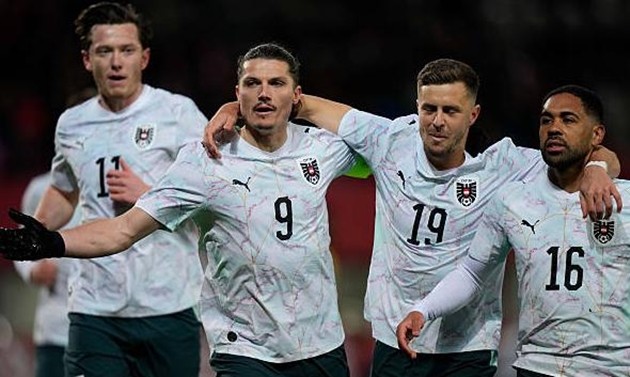 Marcel Sabitzer tỏa sáng rực rỡ giúp Áo đánh bại Ghana.