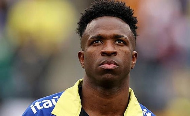 Vinicius Junior gây thất vọng trong trận đấu với Pháp.