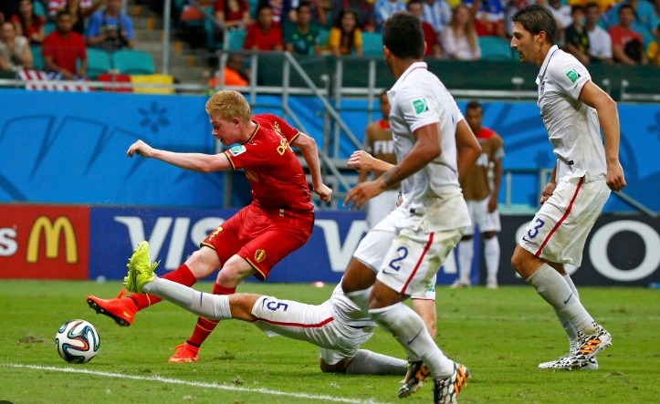 Trận giao hữu giữa Mỹ và Bỉ gợi lại ký ức của kỳ World Cup 2014.