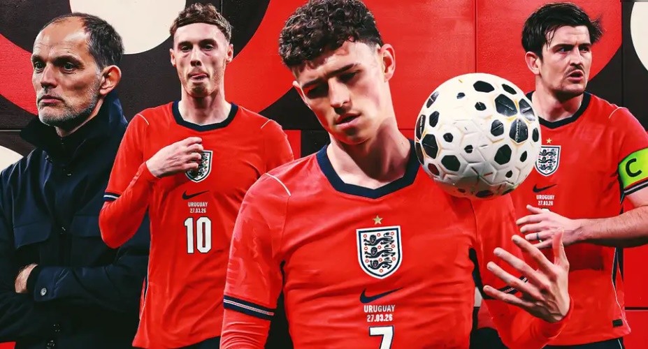 Tuyển Anh vừa có trận hòa thất vọng trước Uruguay.