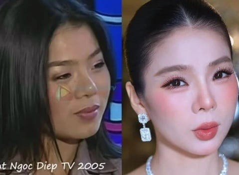 Lệ Quyên so sánh nhan sấc của bản thân sau 20 năm
