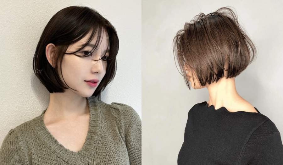 Đây là kiểu tóc phù hợp với nhiều dáng mặt và không đòi hỏi quá nhiều công chăm sóc.