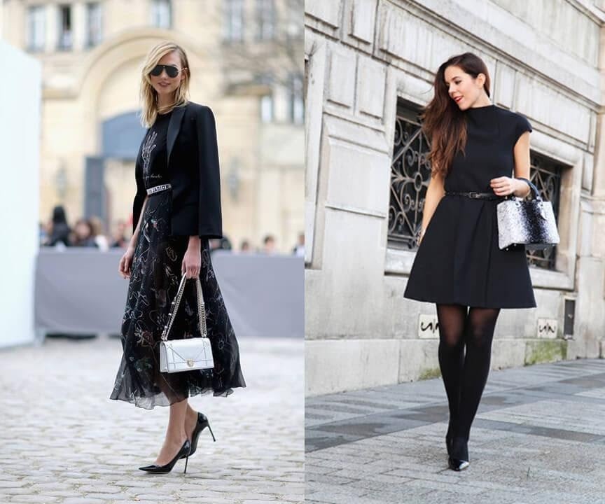 Một cách đơn giản để làm mới phụ kiện này là tạo sự tương phản trong cách phối đ